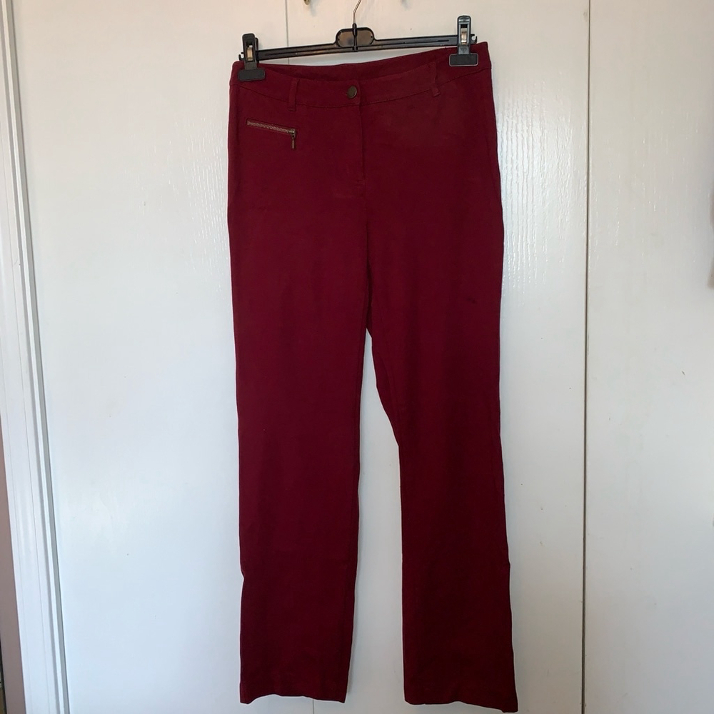Women's TanJay Pants Size 10 Red